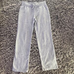 Reebok Light Gray Pull-On Joggers with Drawstring